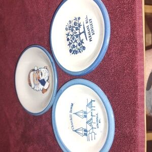 Blue and White Decorative Coasters